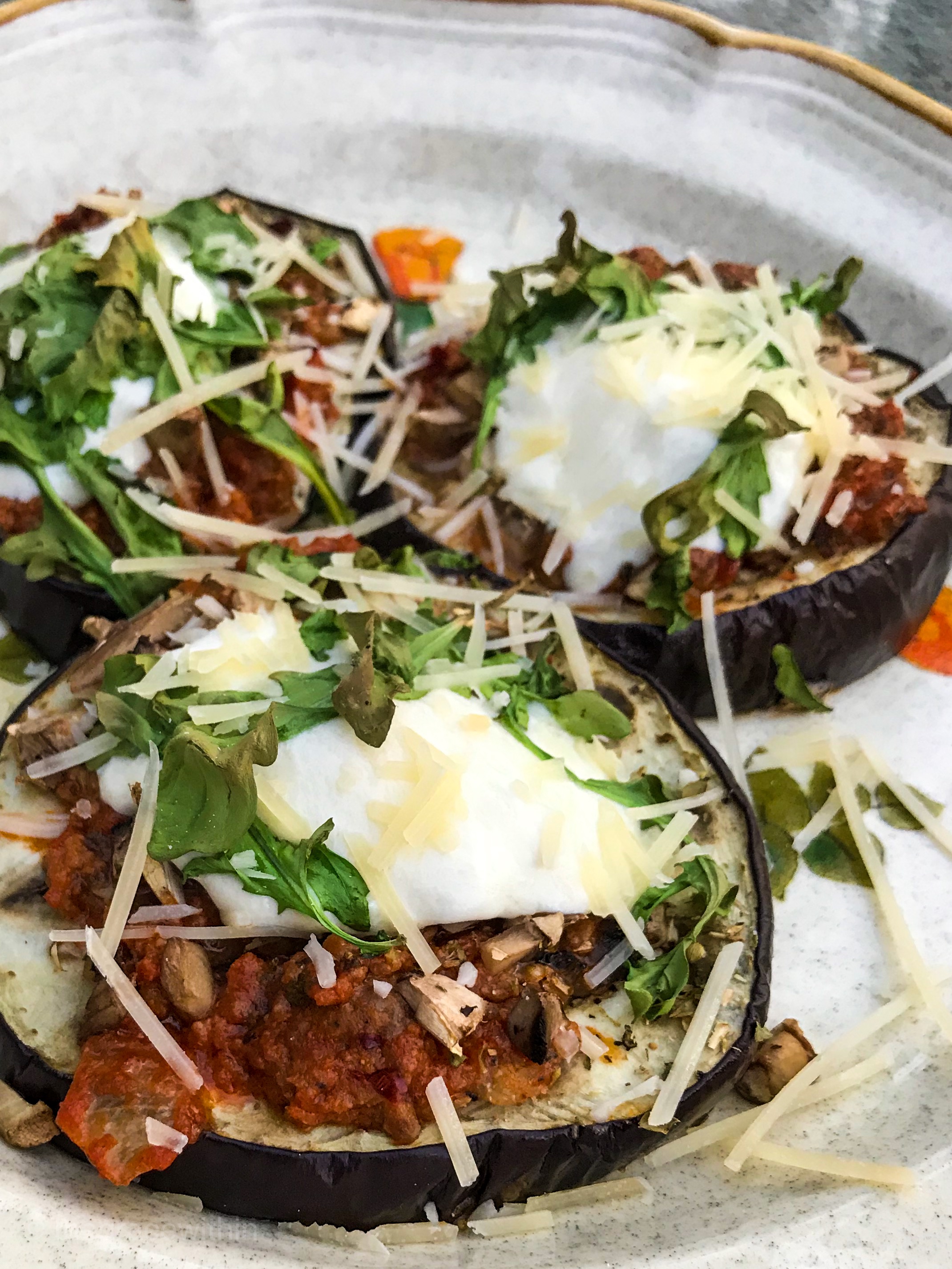 Keto Eggplant Lasagna 